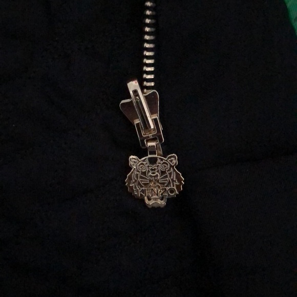 KENZO X H&M quilted silk reversible kimono jacket sz S - Picture 10 of 12